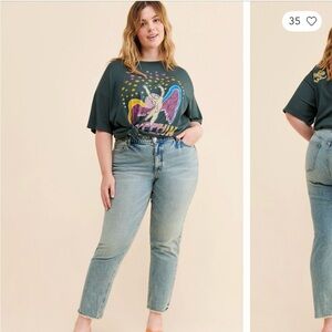 Pilcro High-Rise Vintage Straight Jeans size 29